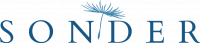 Sonder Hospice Austin Logo Text in Dark Blue